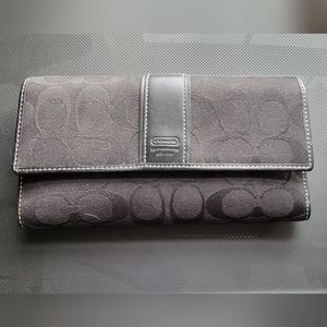 Coach large wallet